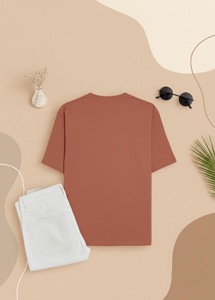 Rust Street Style Short Sleeve Tee - TeeHive