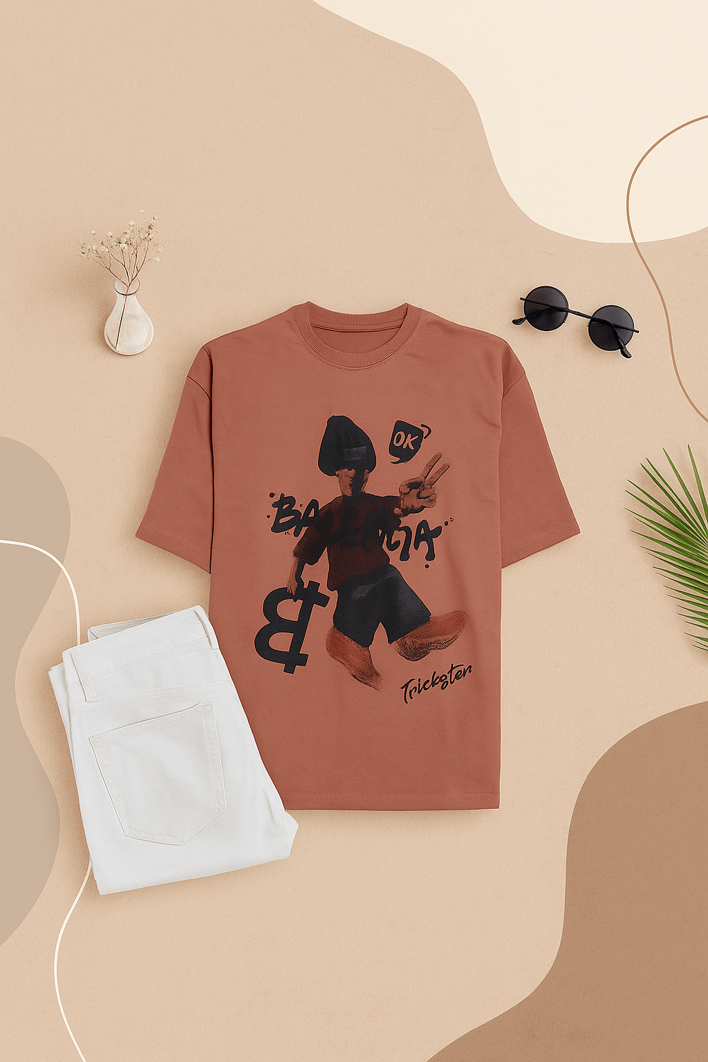 Rust Street Style Short Sleeve Tee - TeeHive