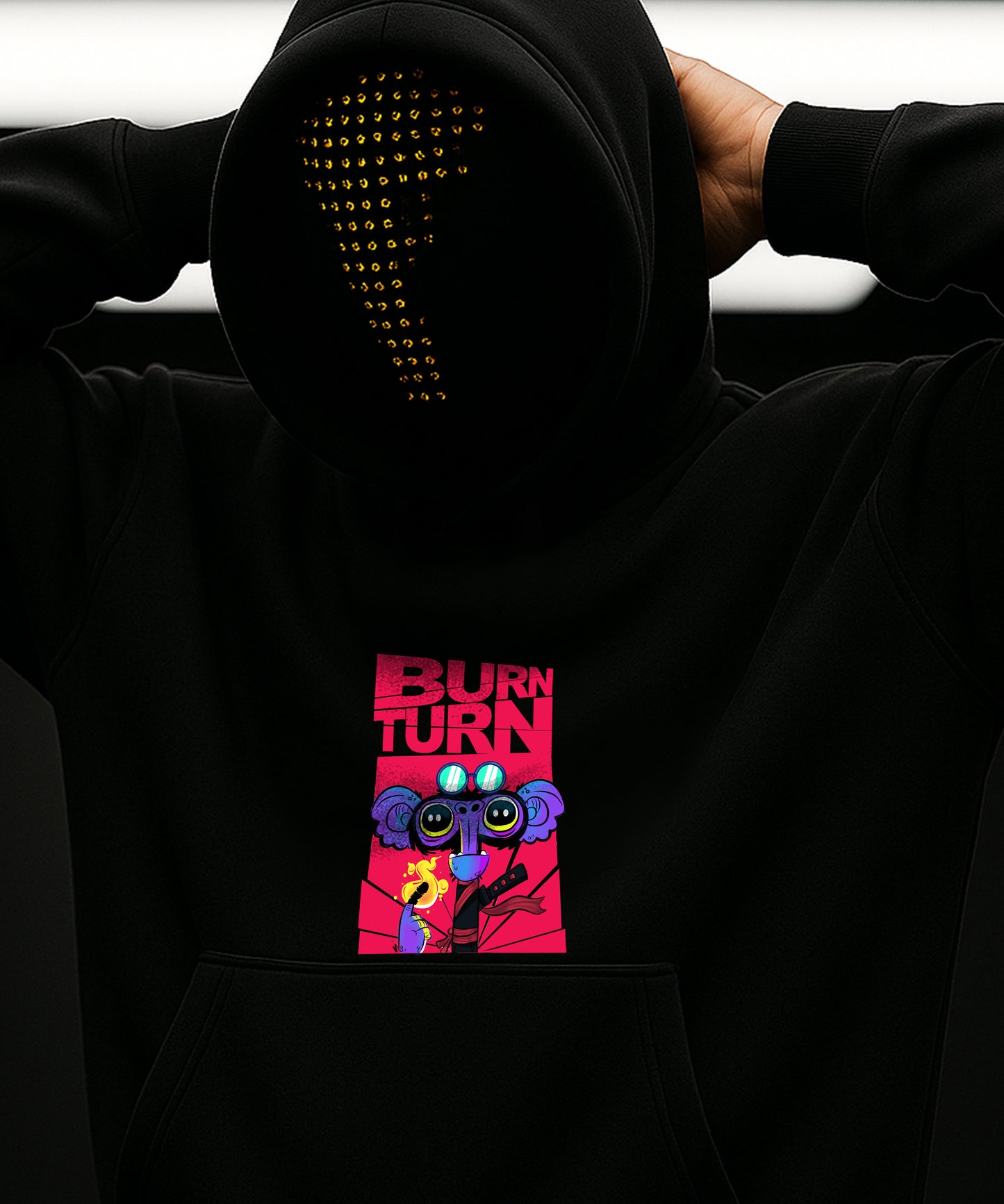 Burn N Turn Hoody - Stay warm in style! - TeeHive
