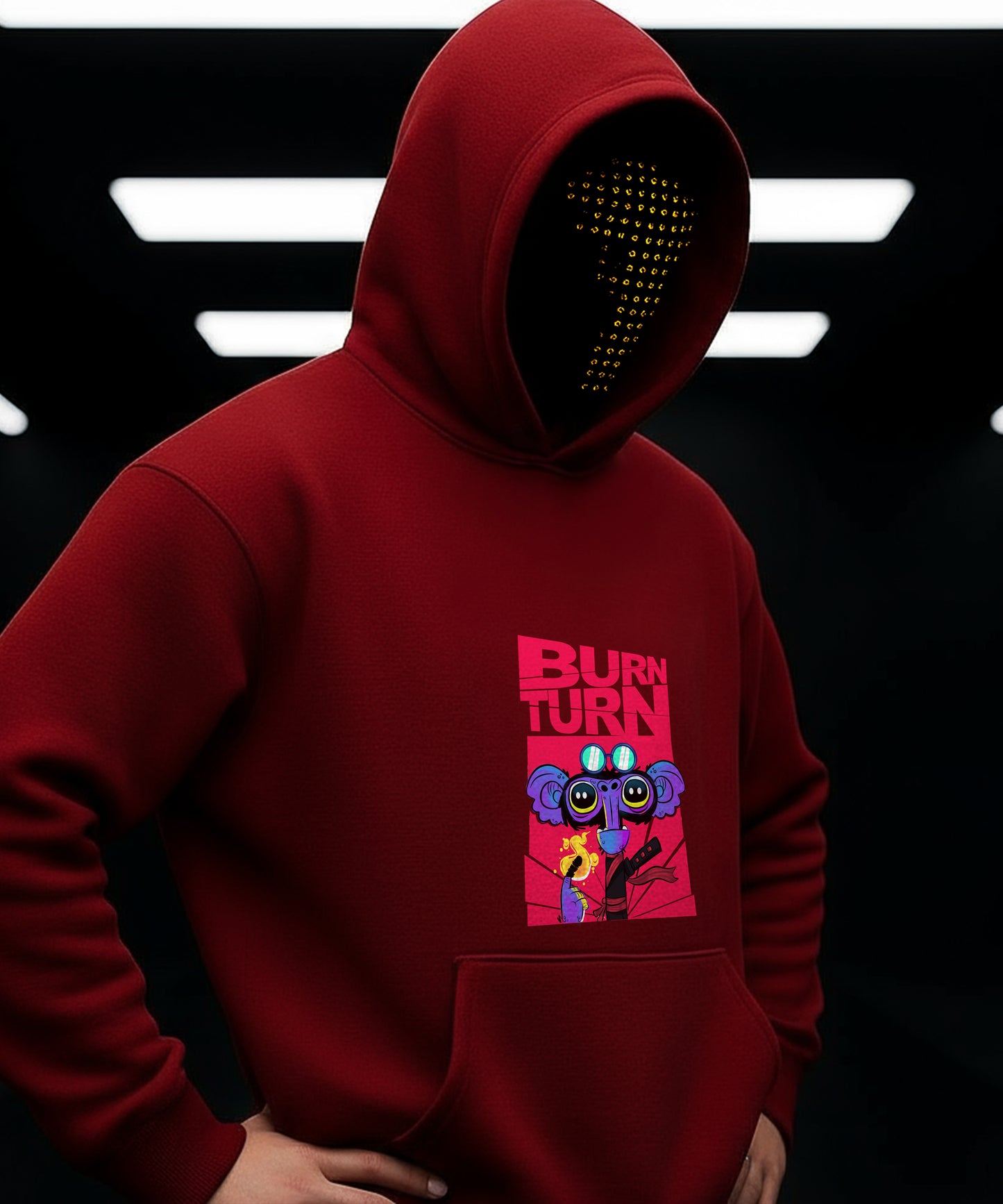 Burn N Turn Hoody - Stay warm in style! - TeeHive