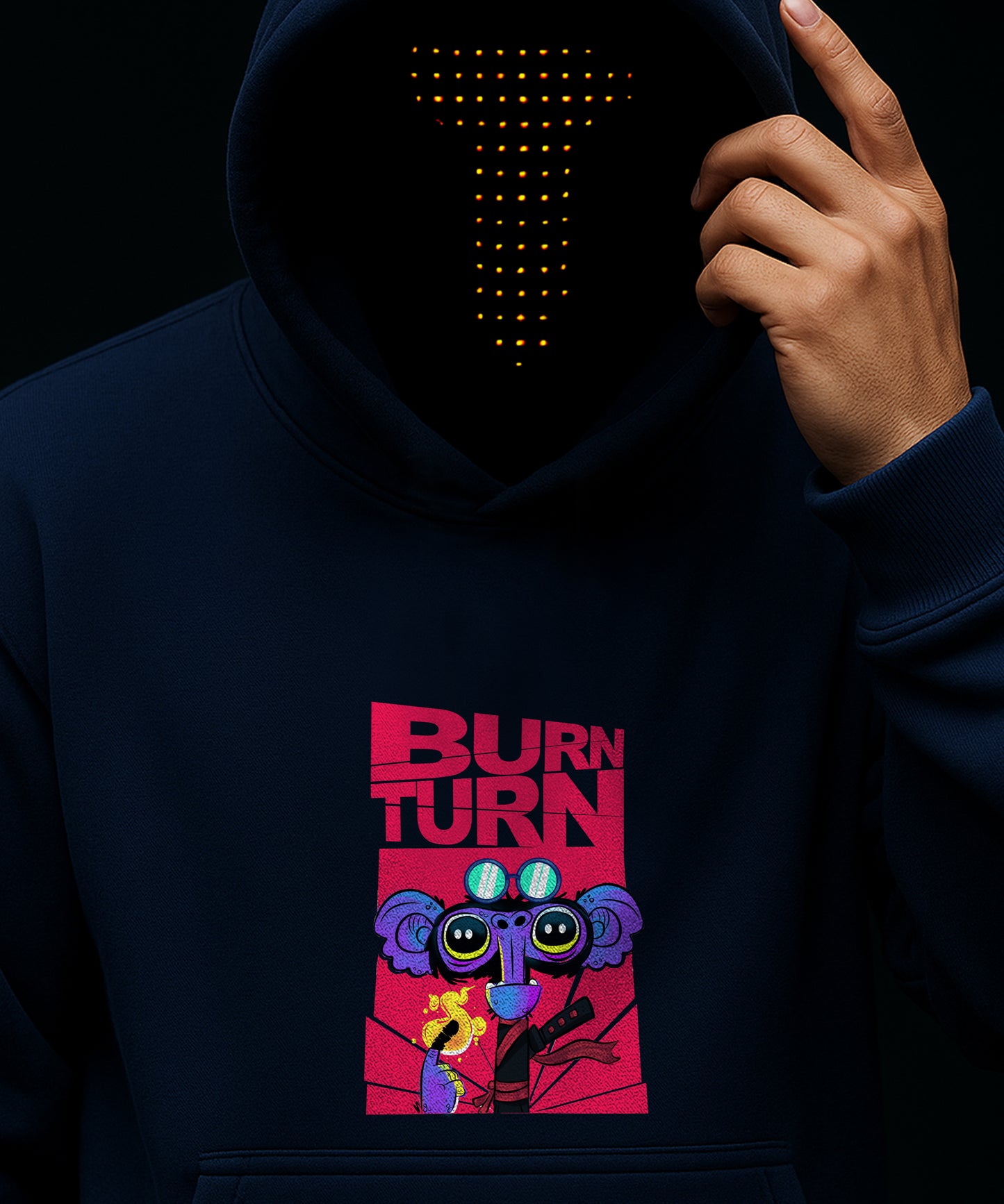 Burn N Turn Hoody - Stay warm in style! - TeeHive