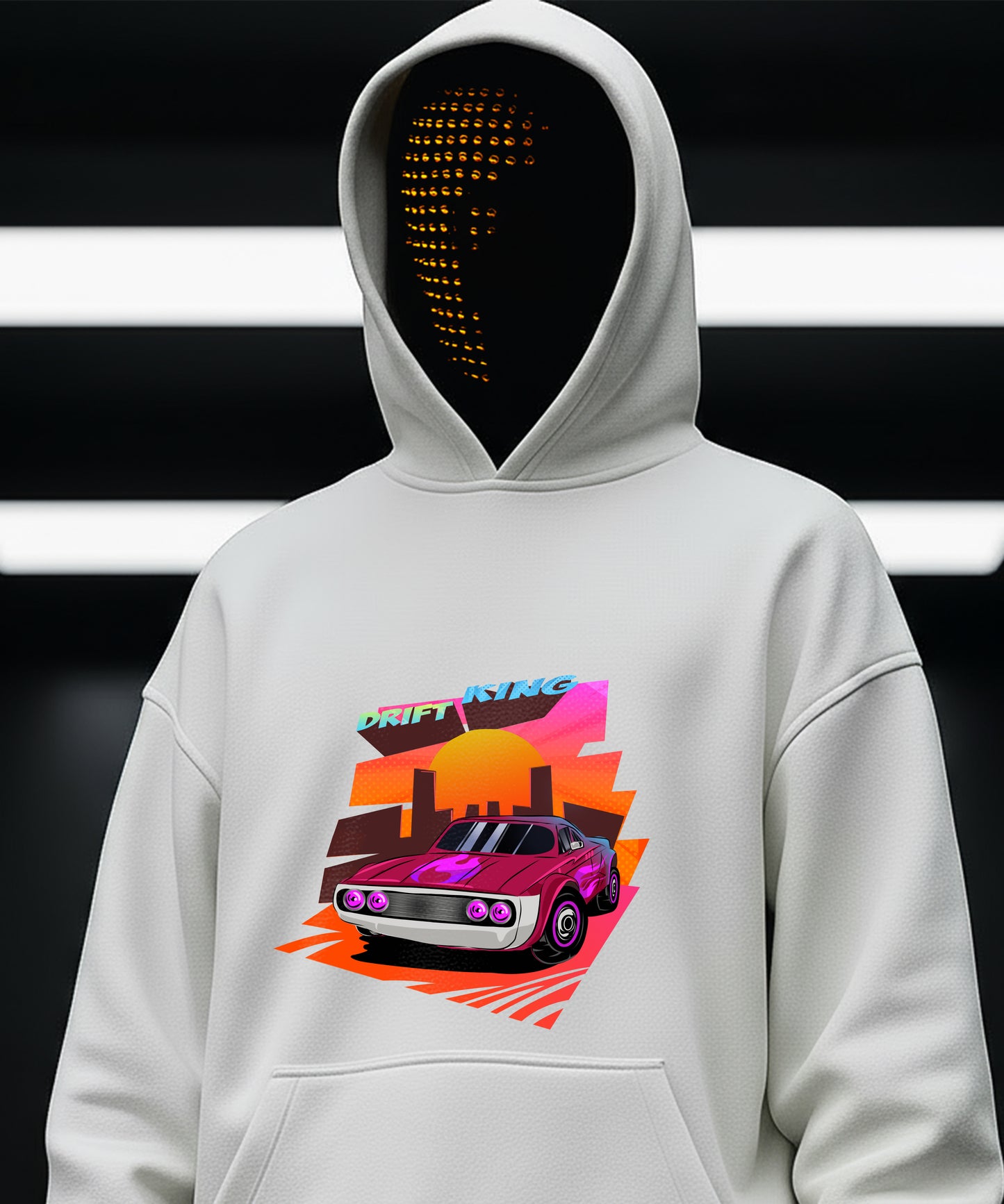 Urban Drift King Hoody for Cool Streetwear Style - TeeHive