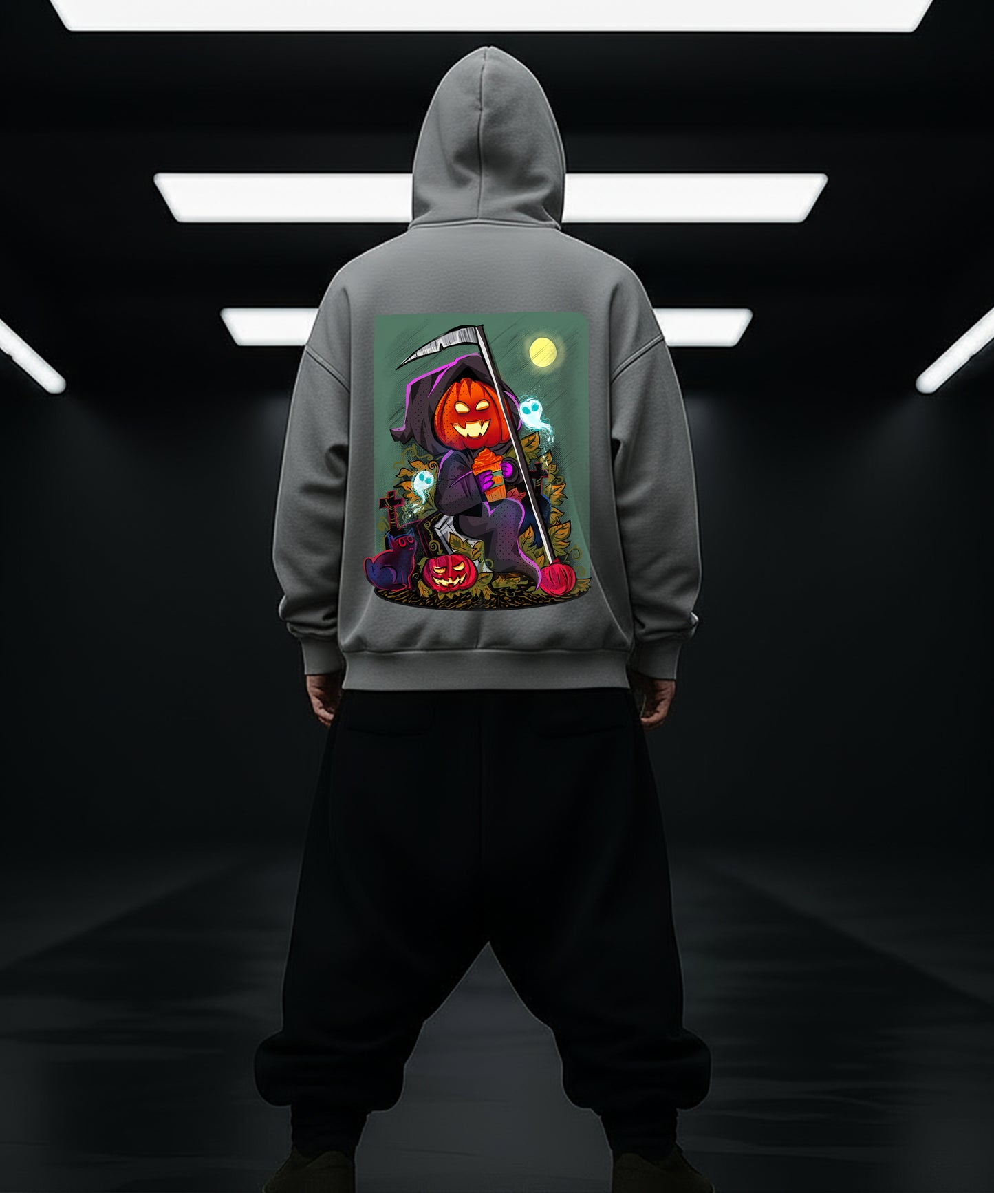 Halloween Pumpkin Hoody - Spooky and Stylish! - TeeHive