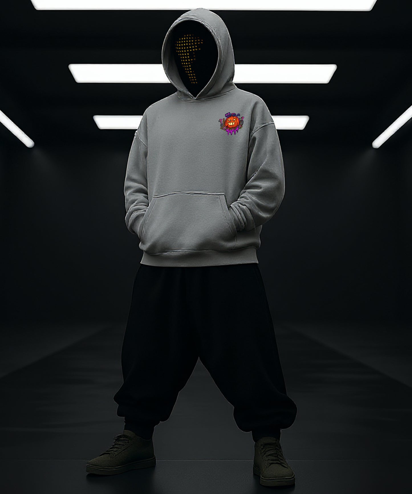 Halloween Pumpkin Hoody - Spooky and Stylish! - TeeHive