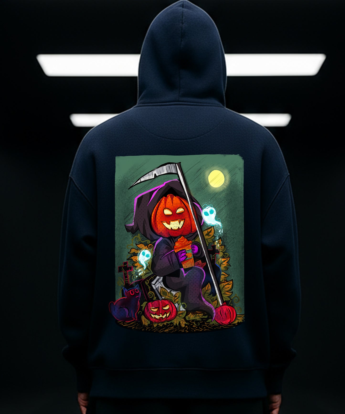 Halloween Pumpkin Hoody - Spooky and Stylish! - TeeHive