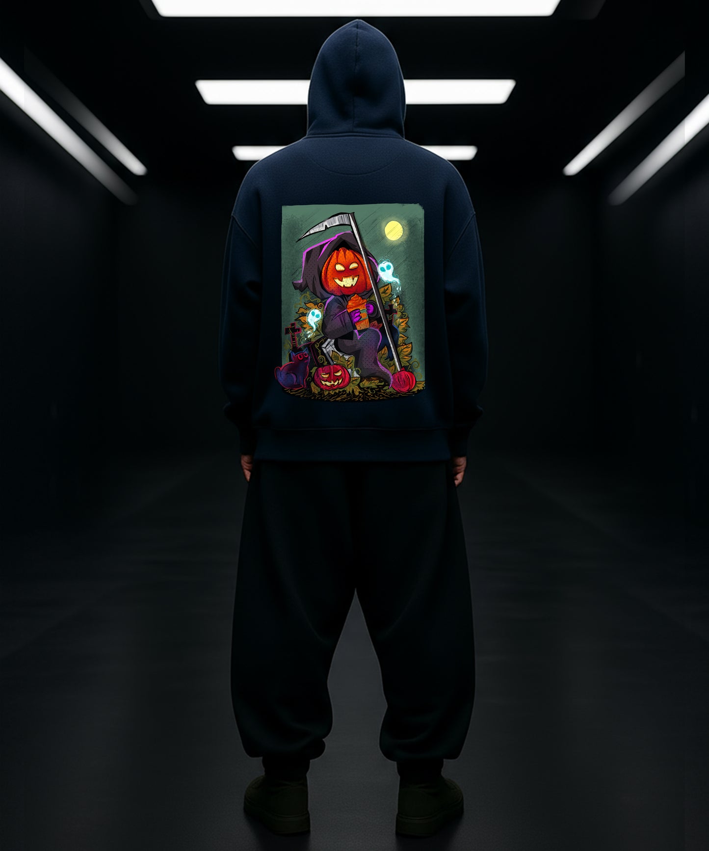 Halloween Pumpkin Hoody - Spooky and Stylish! - TeeHive