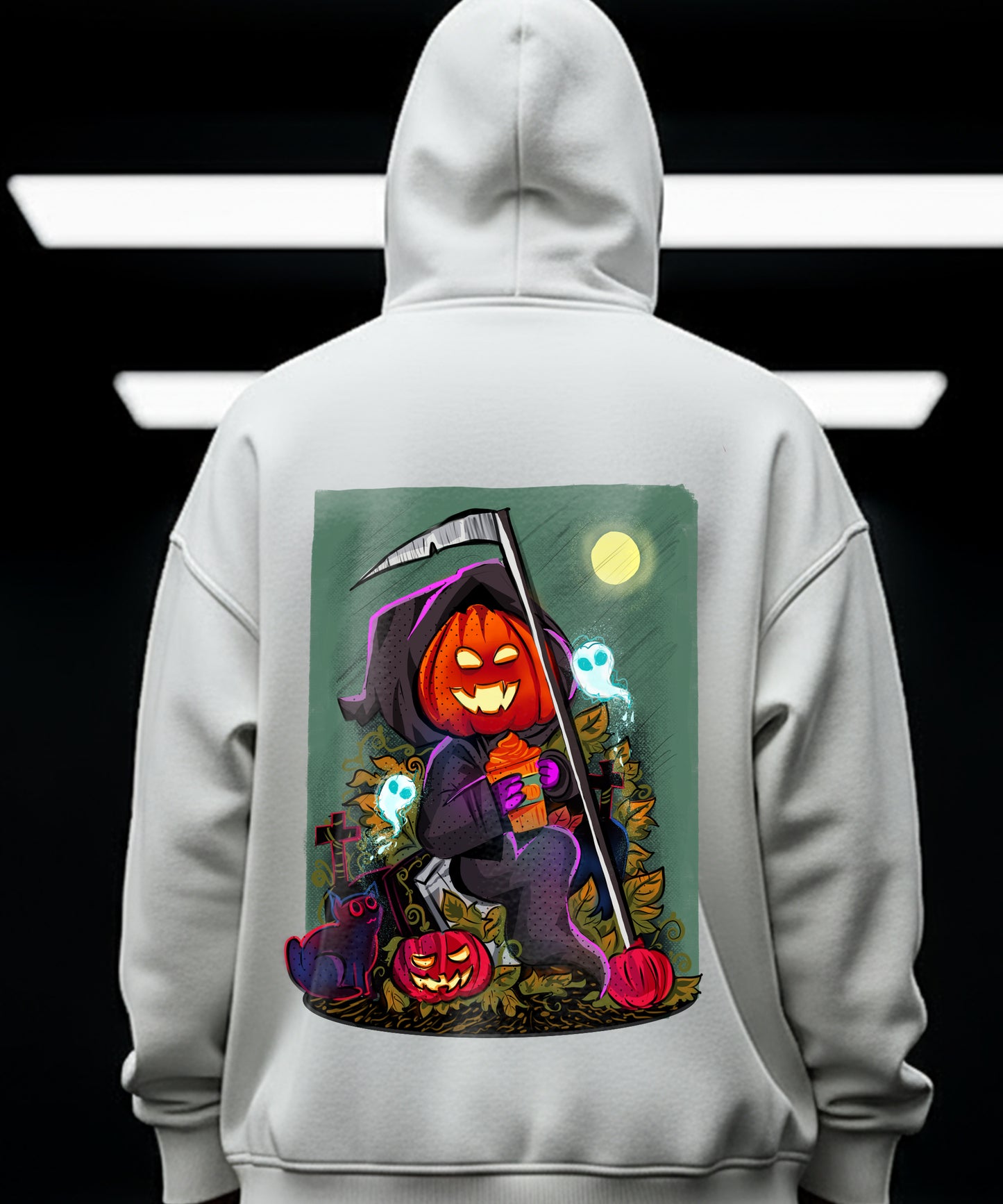 Halloween Pumpkin Hoody - Spooky and Stylish! - TeeHive