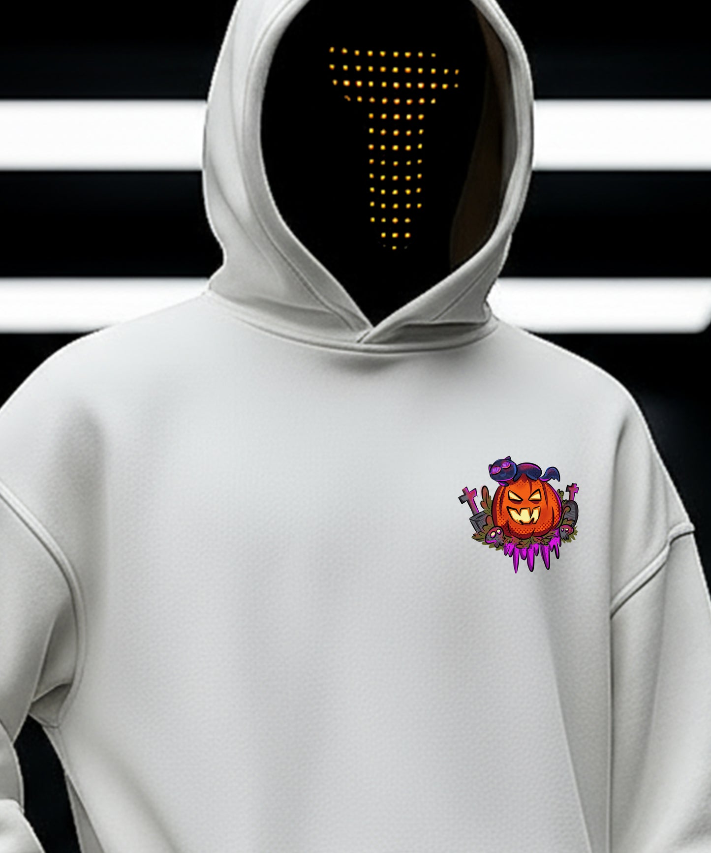 Halloween Pumpkin Hoody - Spooky and Stylish! - TeeHive