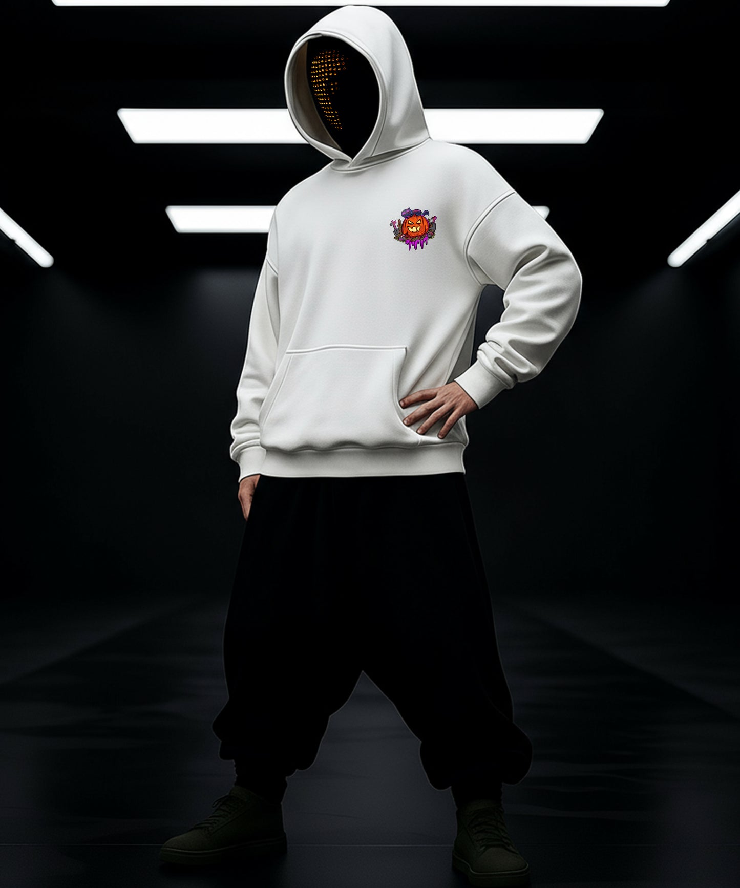 Halloween Pumpkin Hoody - Spooky and Stylish! - TeeHive