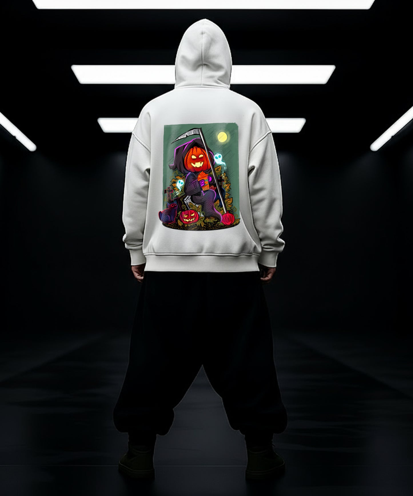 Halloween Pumpkin Hoody - Spooky and Stylish! - TeeHive