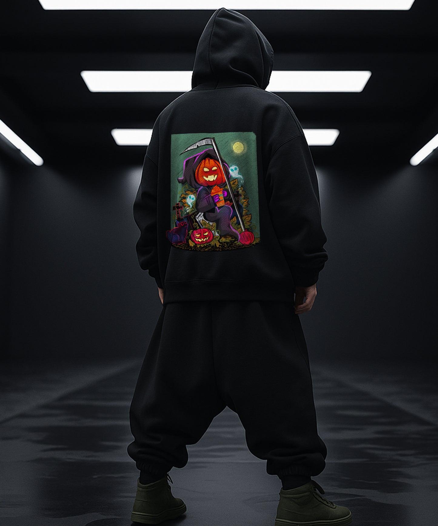 Halloween Pumpkin Hoody - Spooky and Stylish! - TeeHive