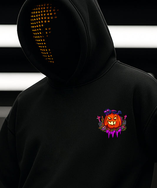 Halloween Pumpkin Hoody - Spooky and Stylish! - TeeHive