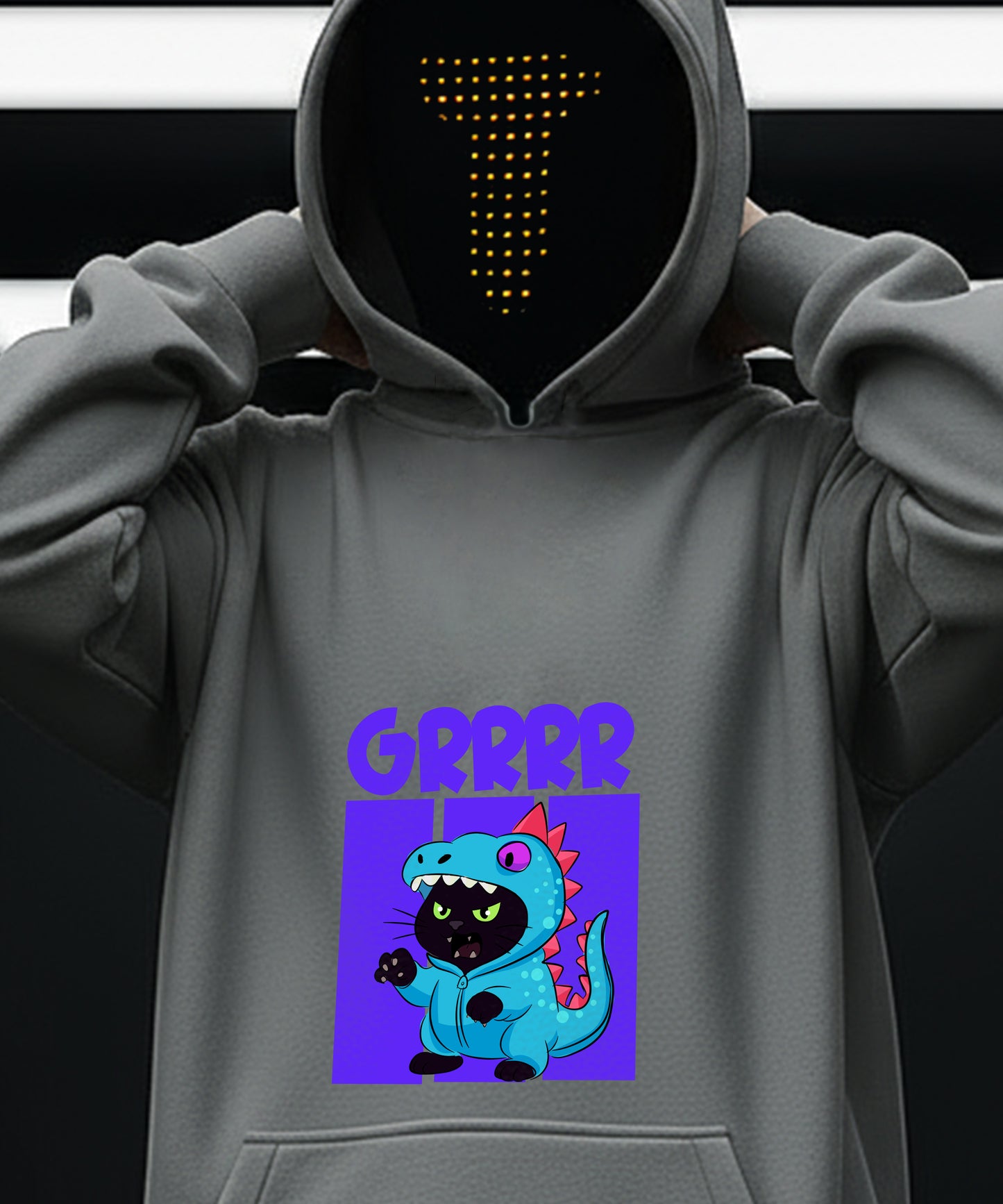 Dino Fun Adult Hoody - Roar in Style! - TeeHive
