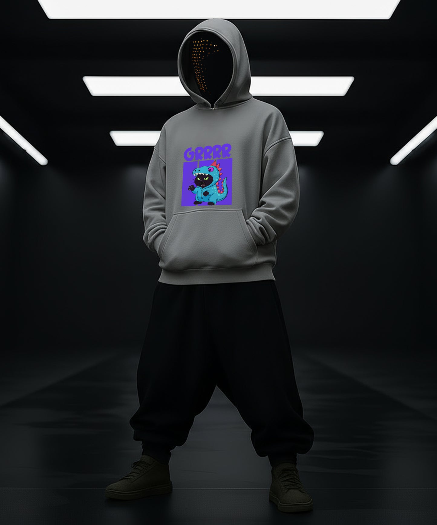 Dino Fun Adult Hoody - Roar in Style! - TeeHive