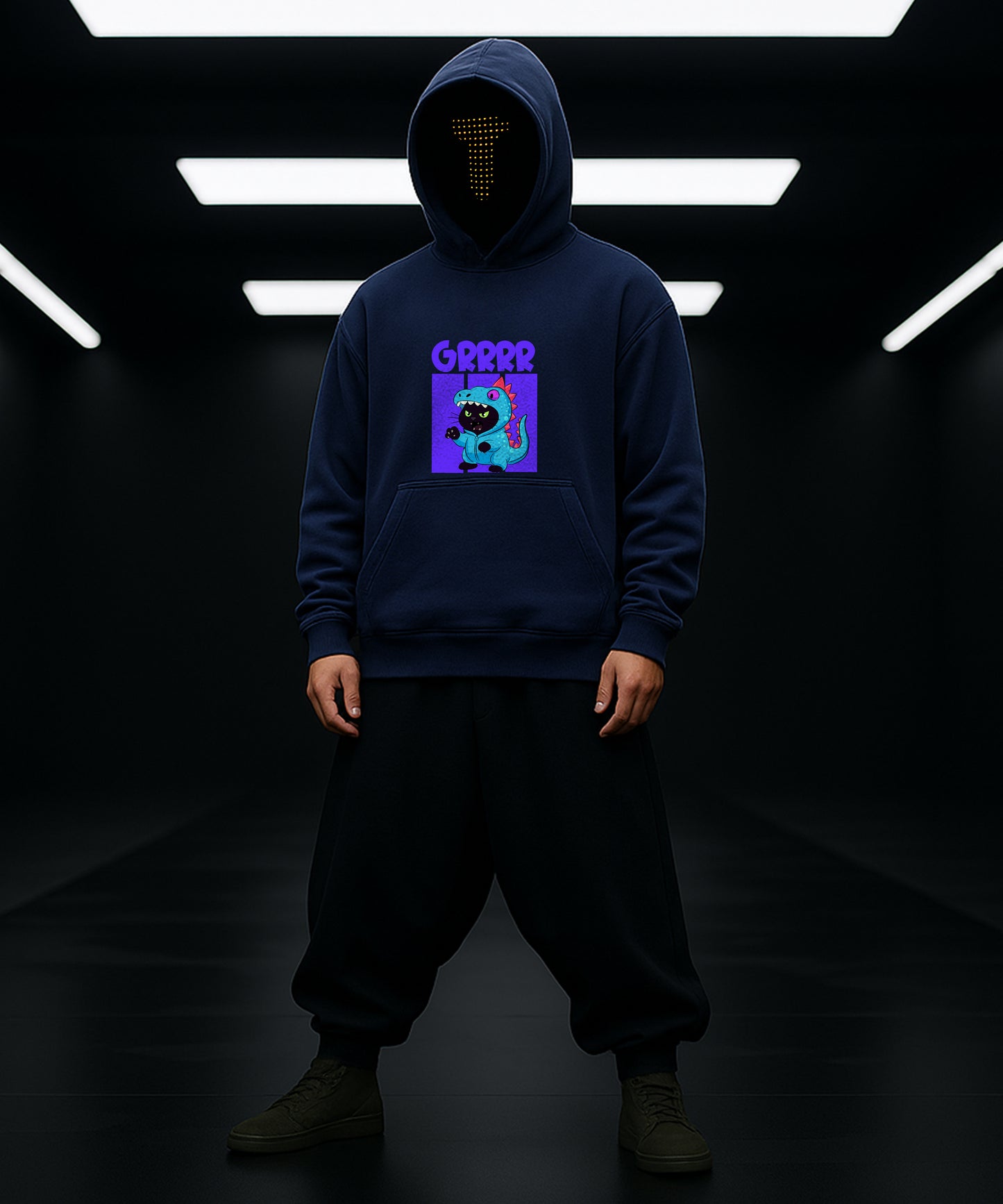 Dino Fun Adult Hoody - Roar in Style! - TeeHive