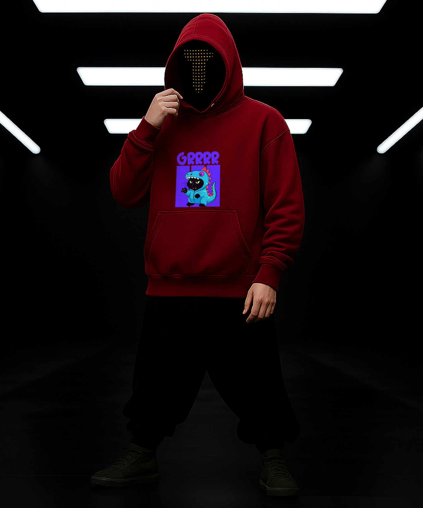 Dino Fun Adult Hoody - Roar in Style! - TeeHive