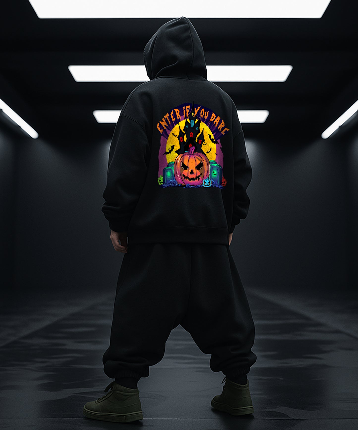 Enter If You Dare Halloween Hoody - TeeHive