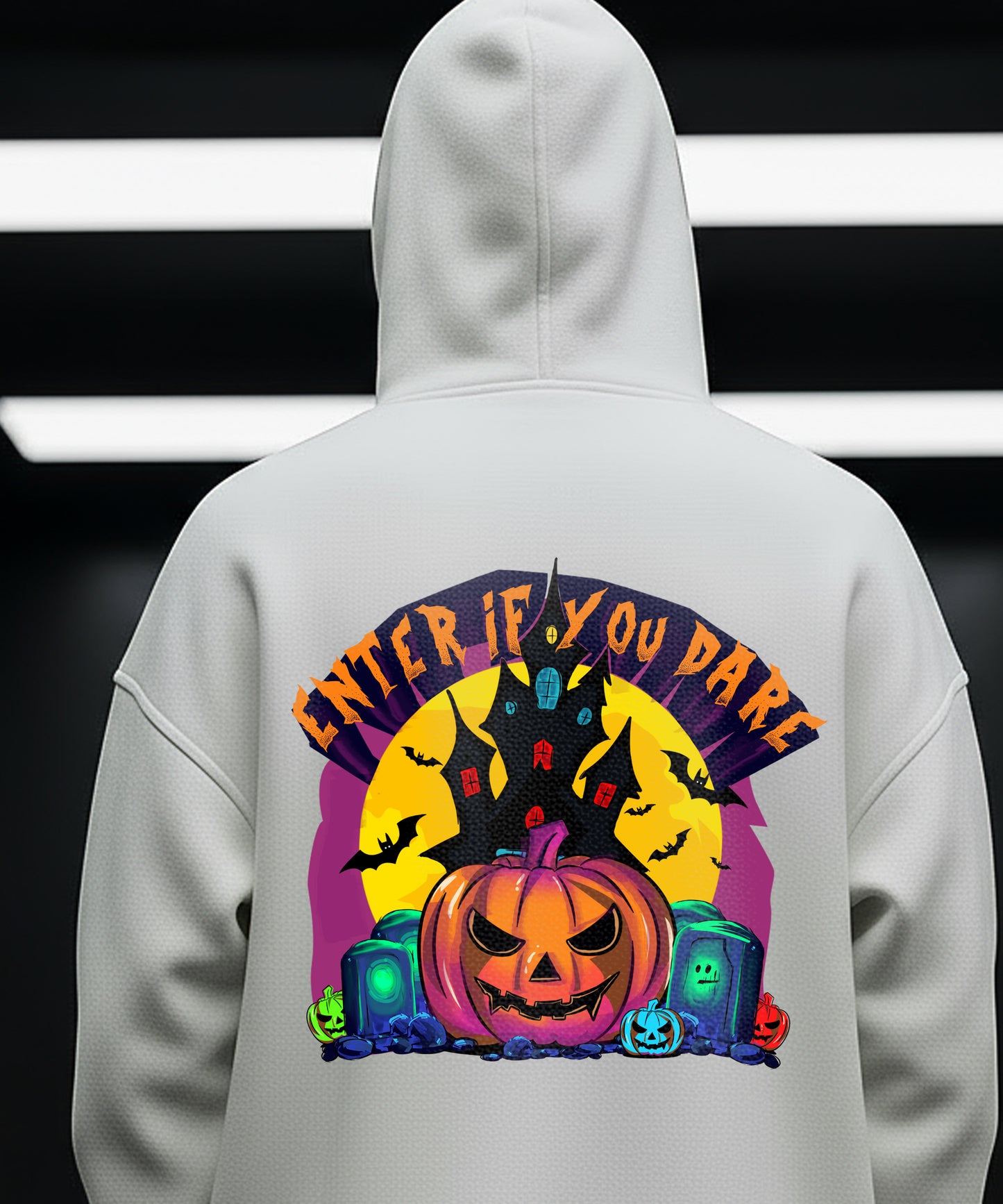 Enter If You Dare Halloween Hoody - TeeHive