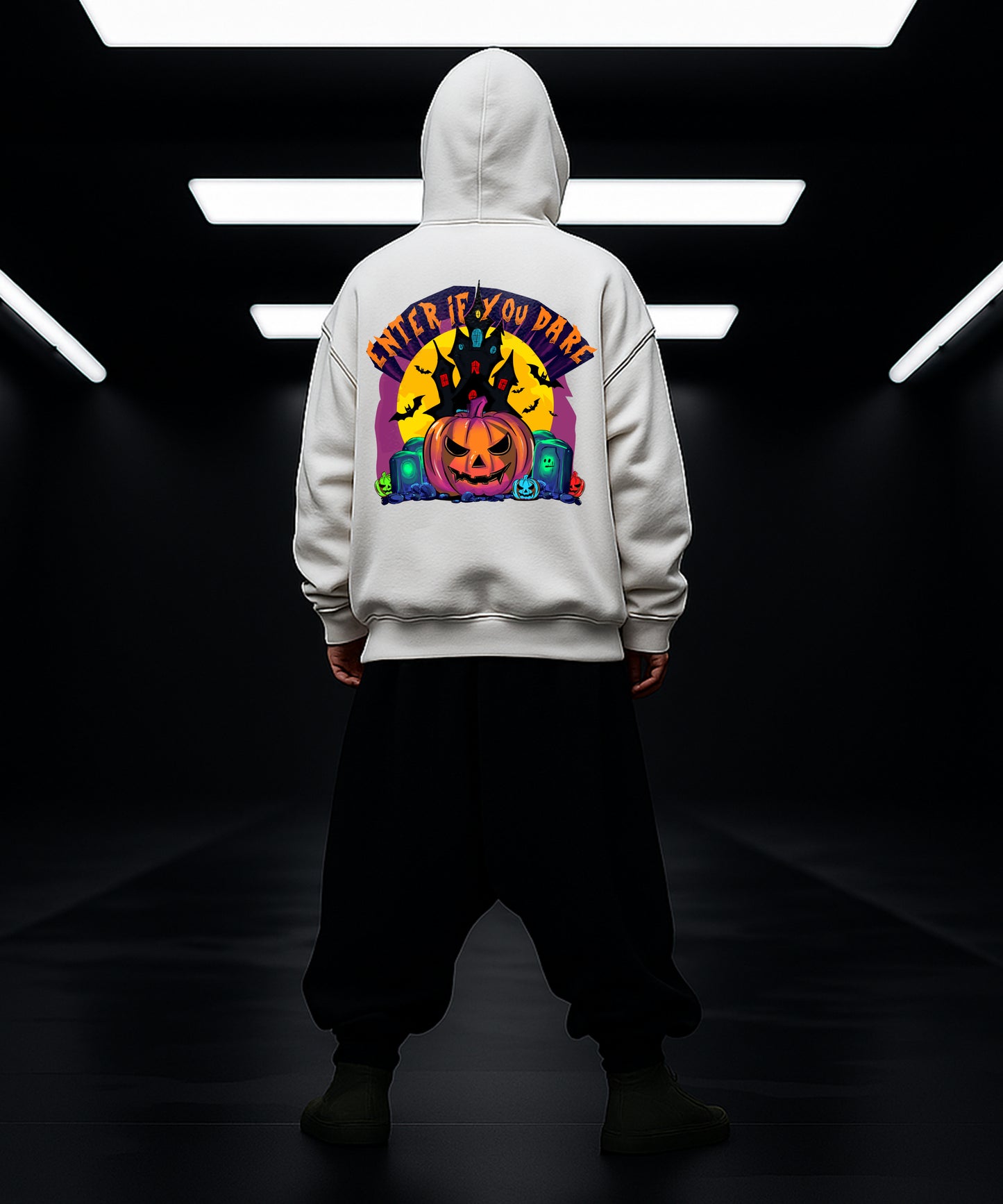 Enter If You Dare Halloween Hoody - TeeHive