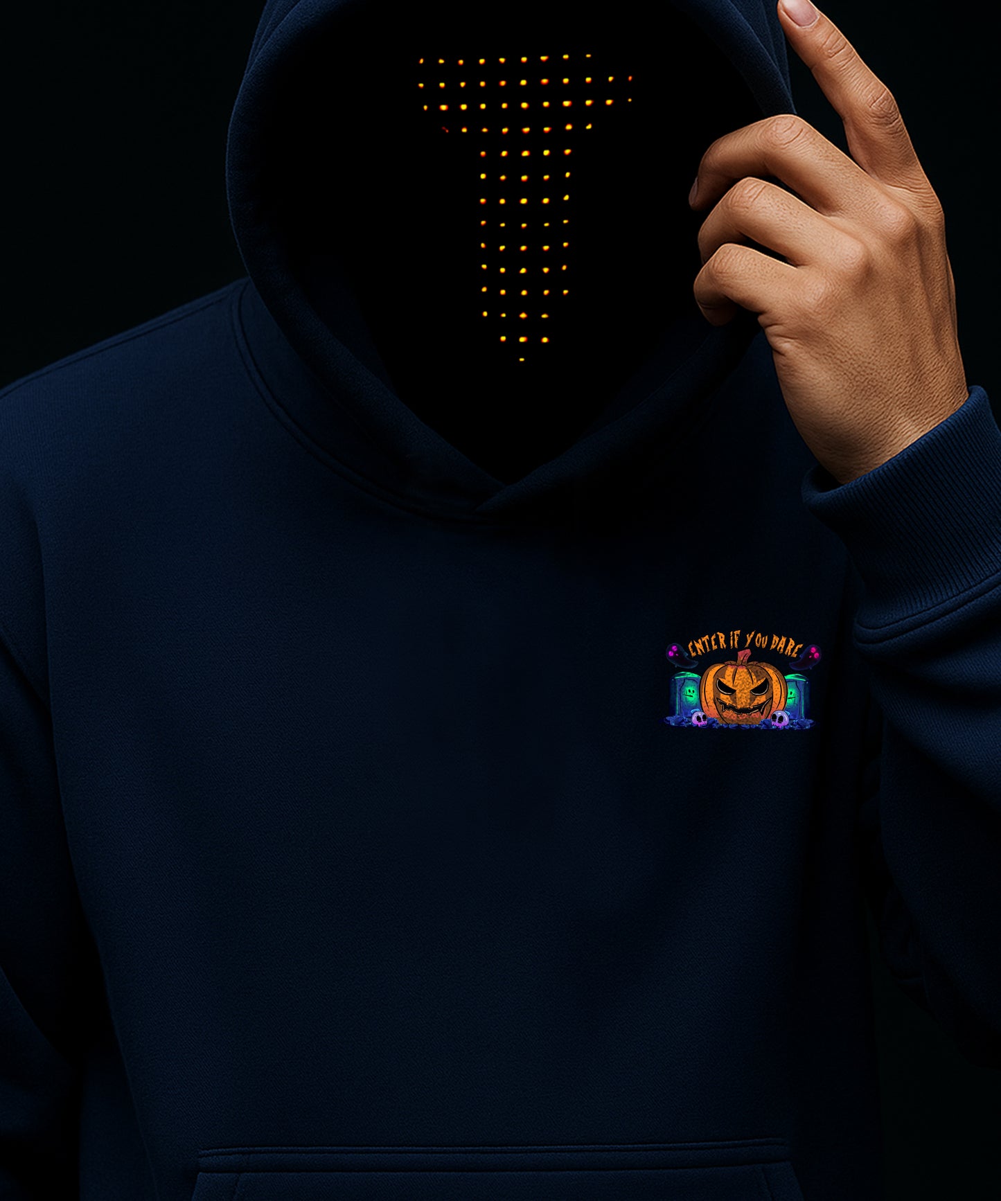Enter If You Dare Halloween Hoody - TeeHive