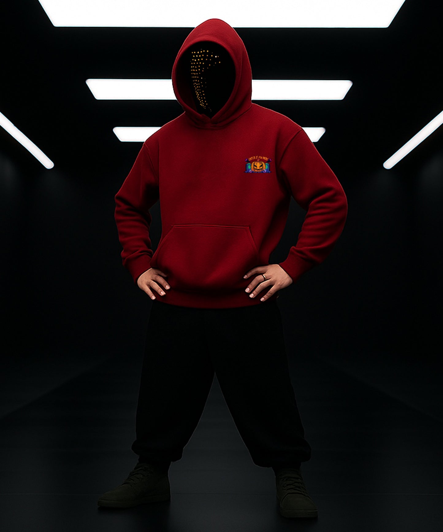 Enter If You Dare Halloween Hoody - TeeHive