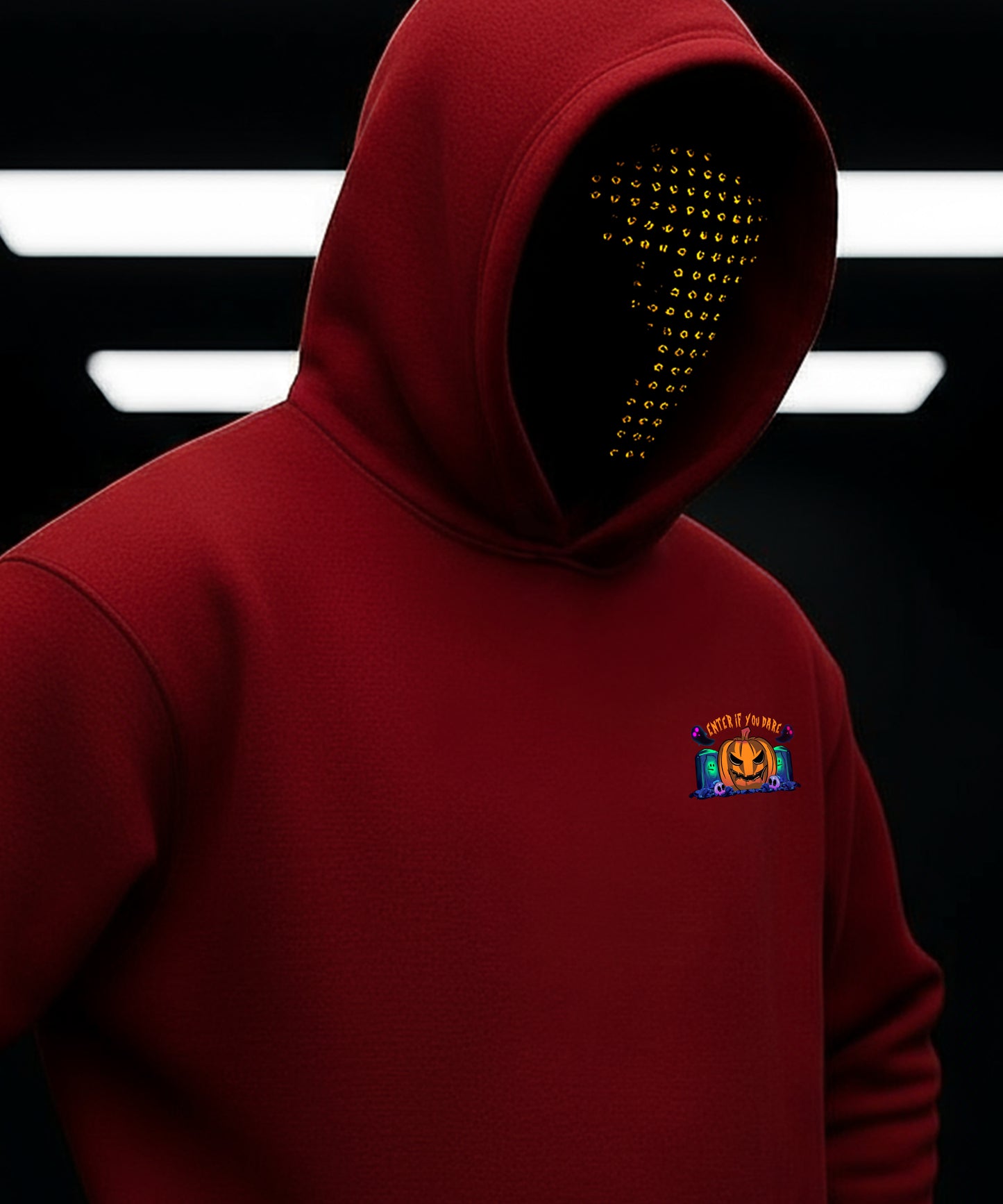 Enter If You Dare Halloween Hoody - TeeHive