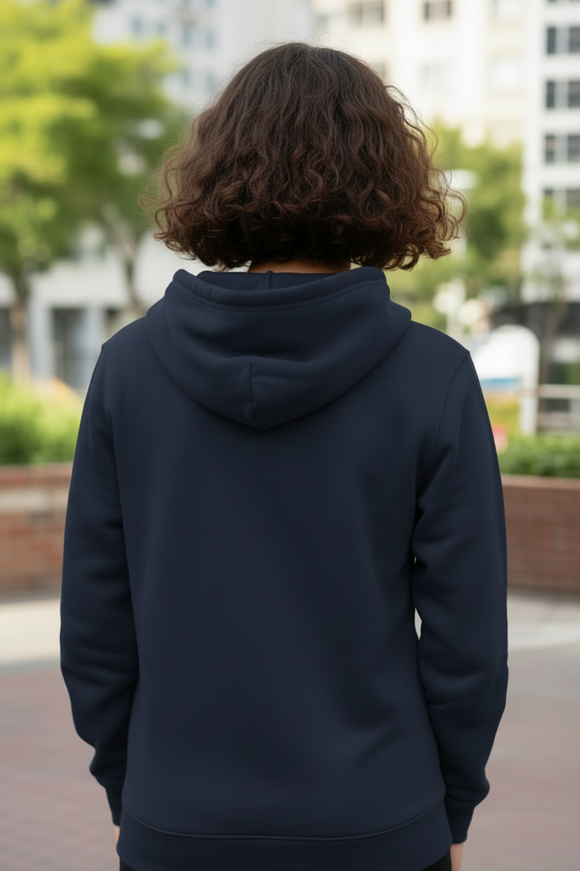 Punch and Toy Printed Hoodie flat‑lay product shot