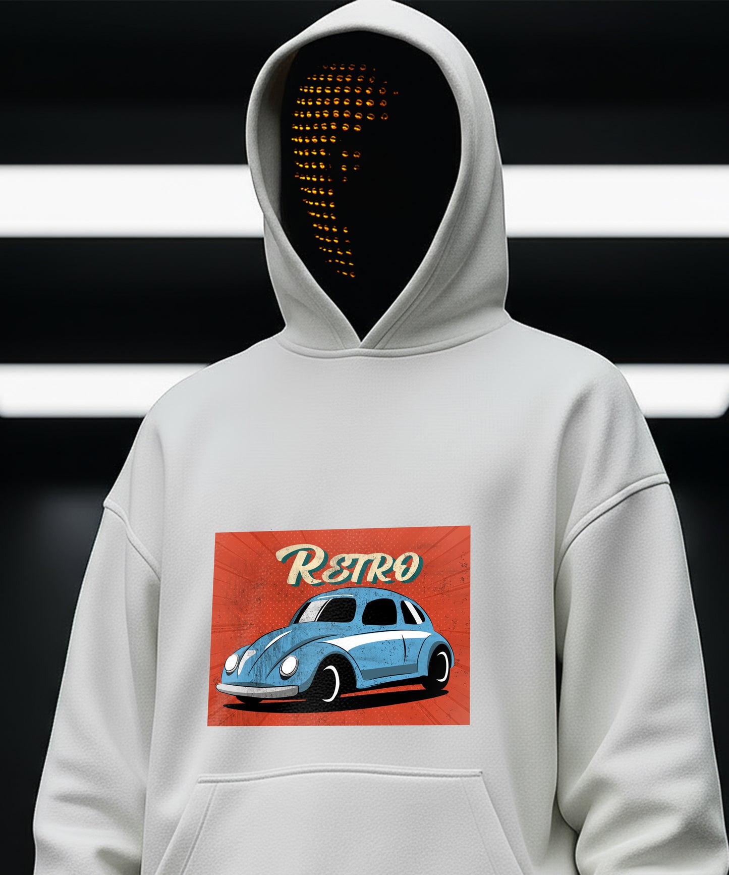 Retro Car Hoody - TeeHive
