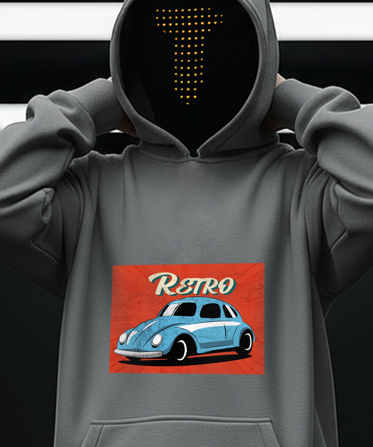Retro Car Hoody - TeeHive