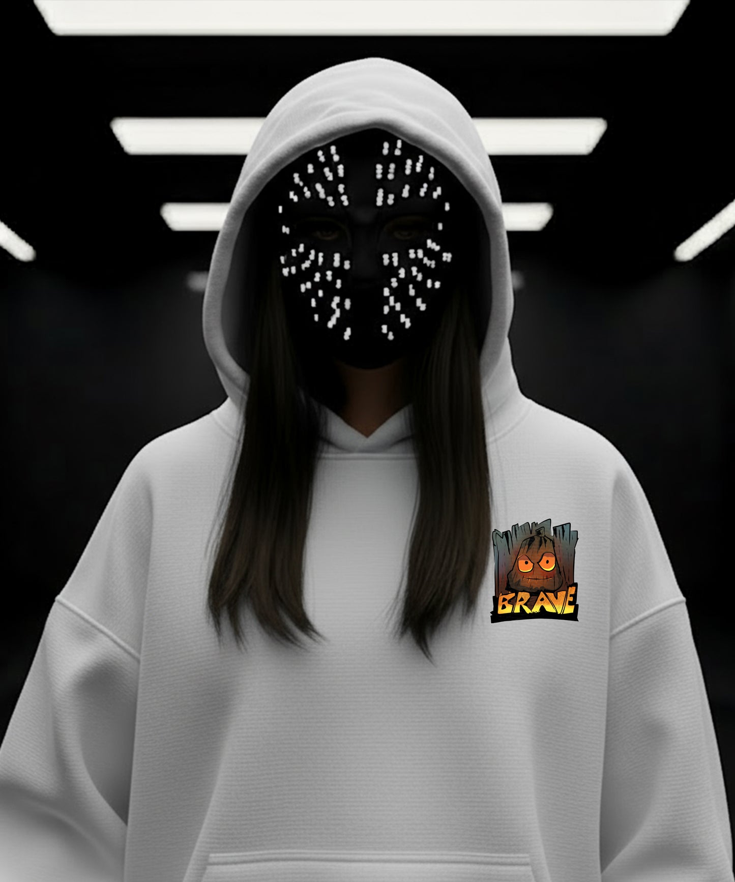 Halloween Special Hoody - Brave and Spooky - TeeHive