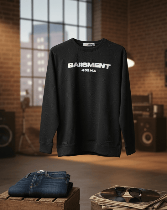 Black Studio Crew Sweatshirt - Cozy and Stylish - TeeHive
