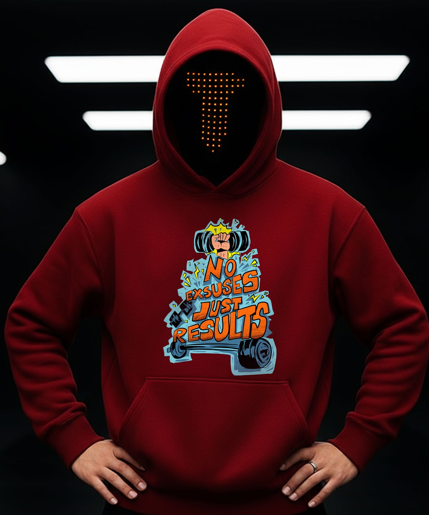 No Excuses Just Results Hoodie