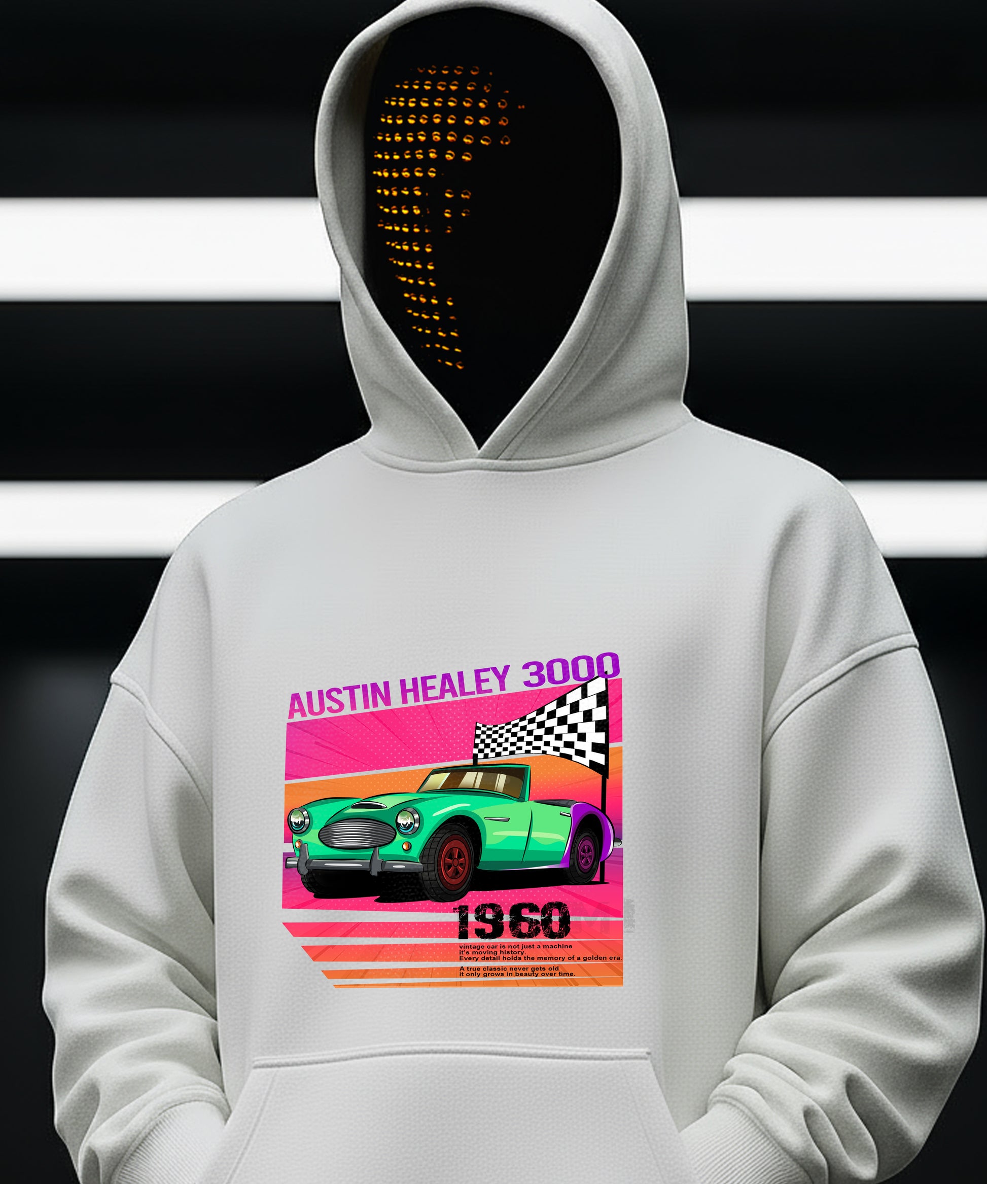 Classic Car Lover's Austin 1960 Hoodie - TeeHive