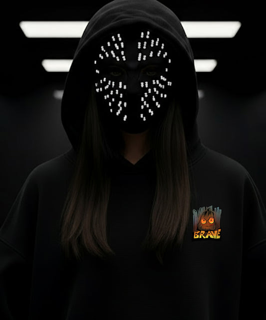 Halloween Special Hoody - Brave and Spooky - TeeHive