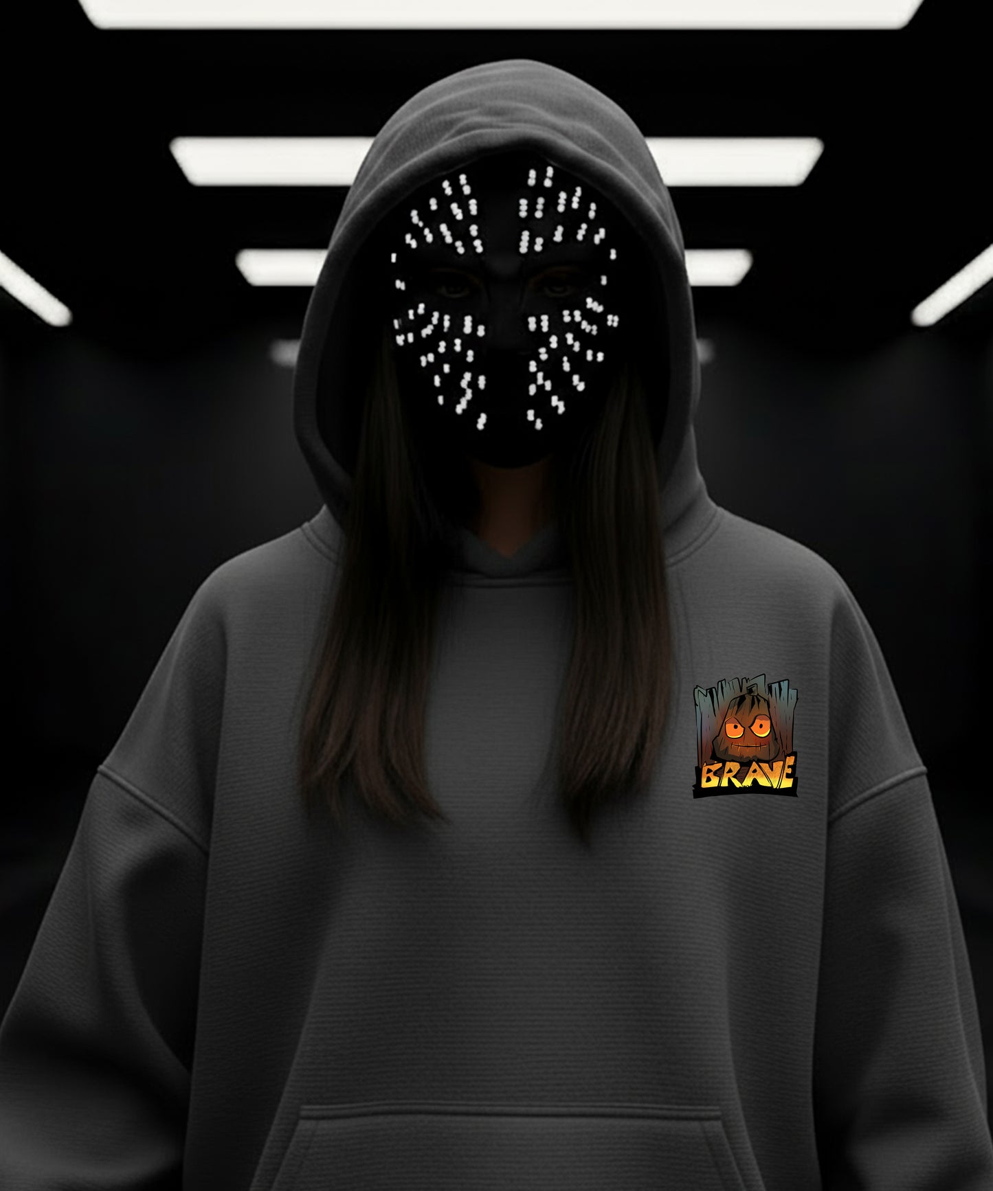 Halloween Special Hoody - Brave and Spooky - TeeHive