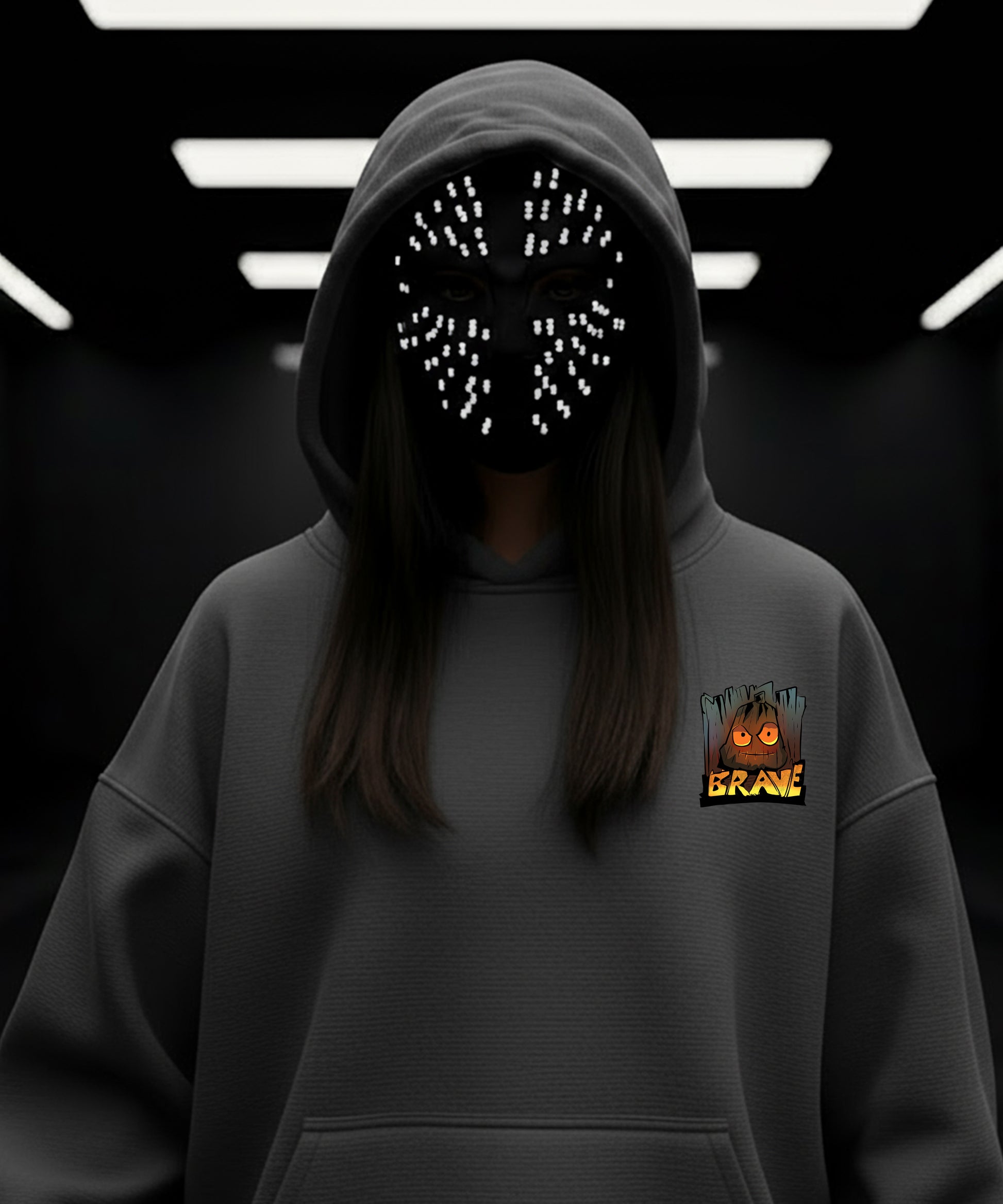 Halloween Special Hoody - Brave and Spooky - TeeHive