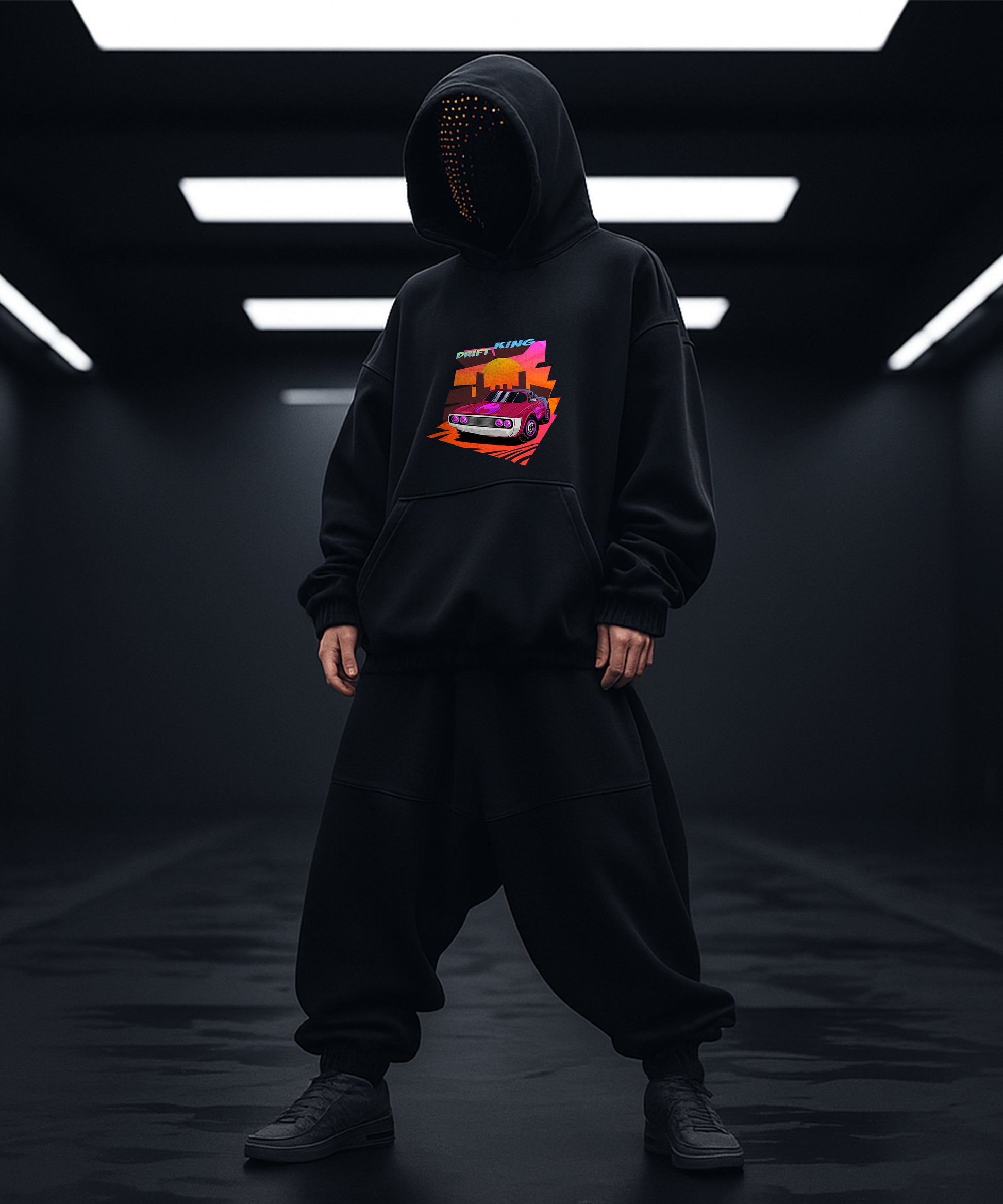 Urban Drift King Hoody for Cool Streetwear Style - TeeHive