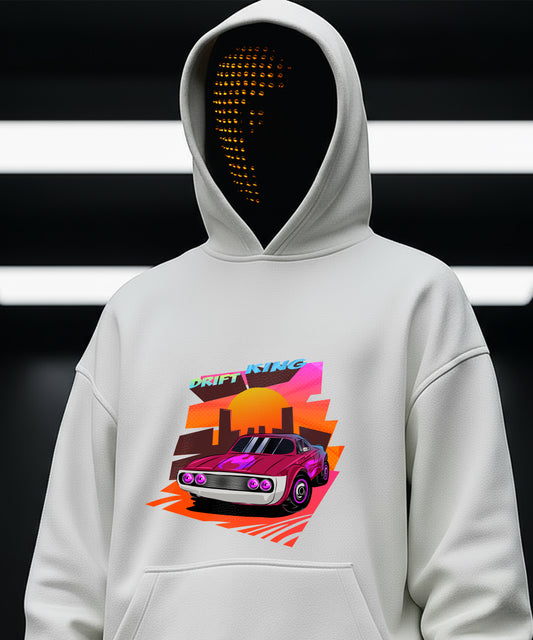 Urban Drift King Hoody for Cool Streetwear Style - TeeHive