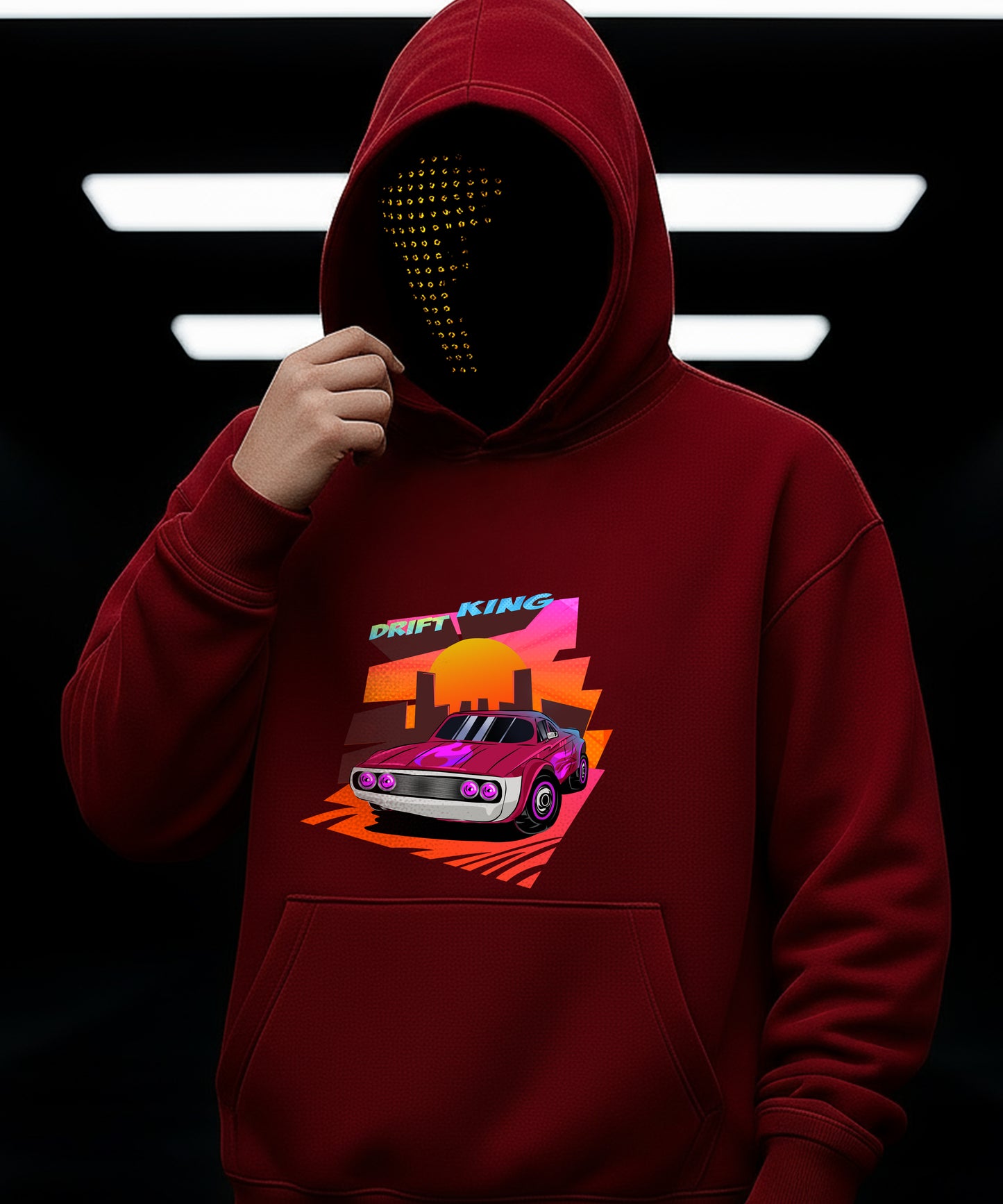 Urban Drift King Hoody for Cool Streetwear Style - TeeHive