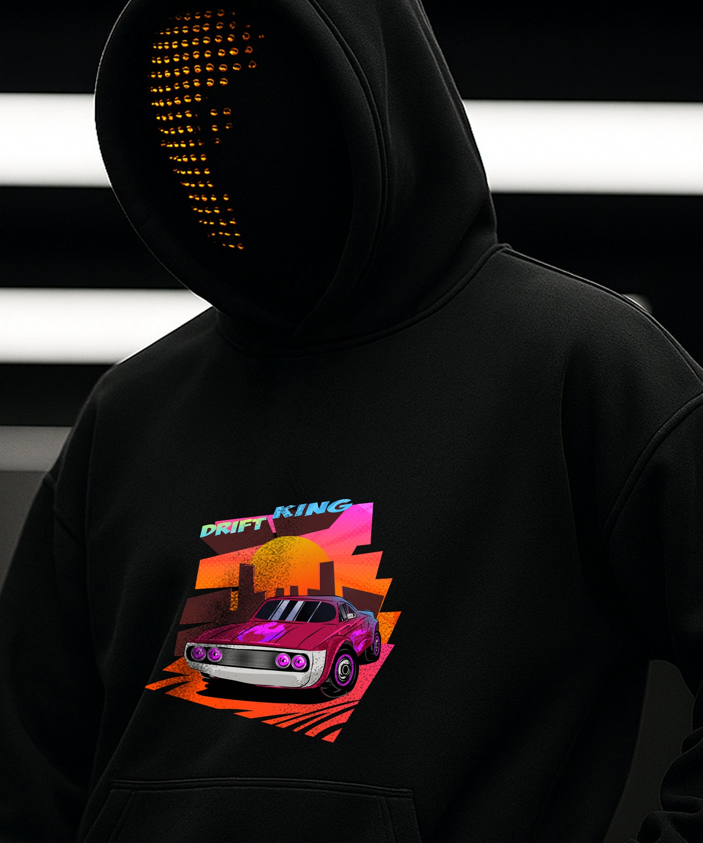 Urban Drift King Hoody for Cool Streetwear Style - TeeHive