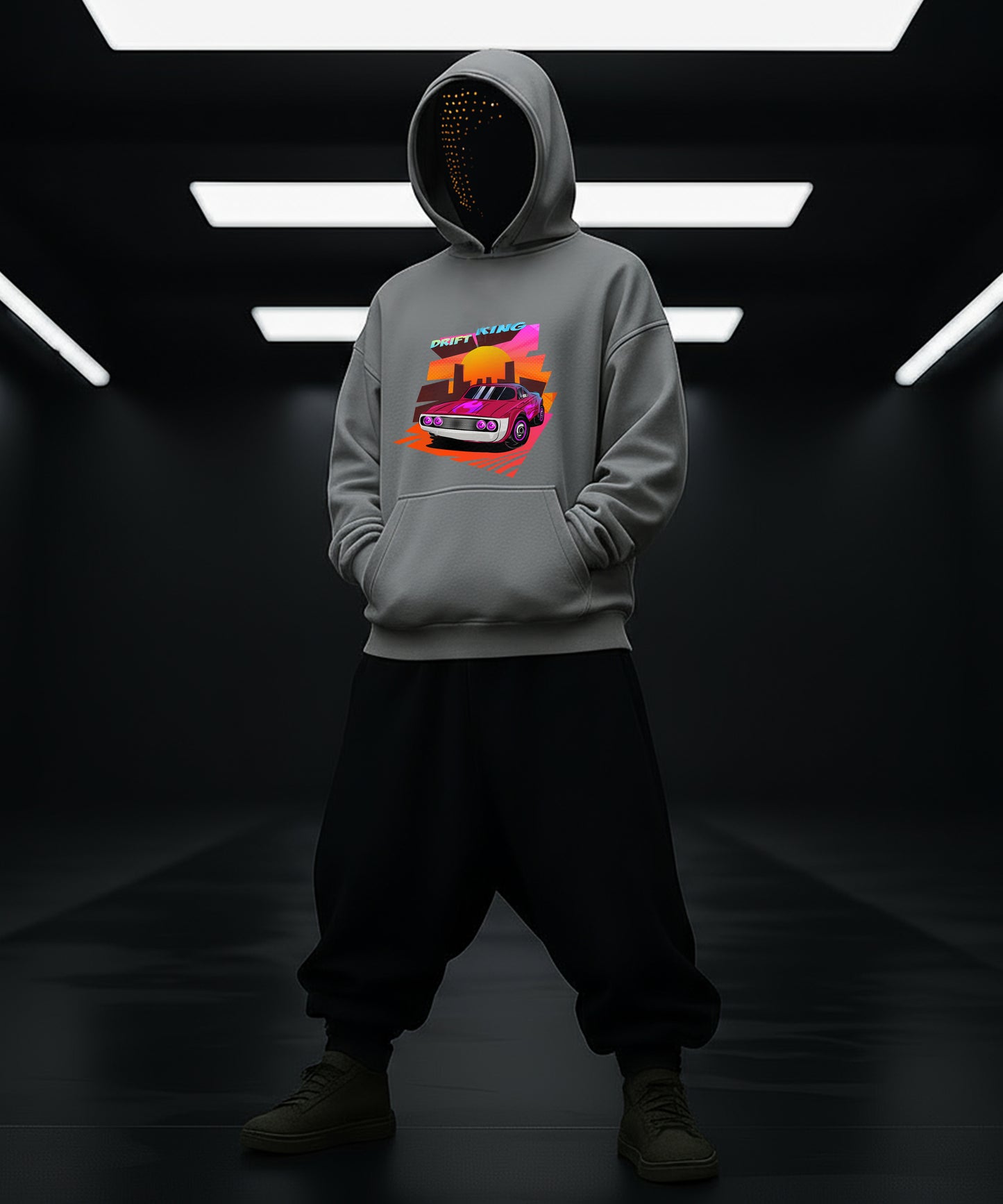 Urban Drift King Hoody for Cool Streetwear Style - TeeHive