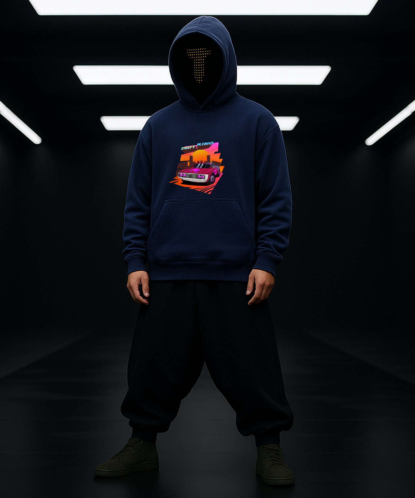 Urban Drift King Hoody for Cool Streetwear Style - TeeHive