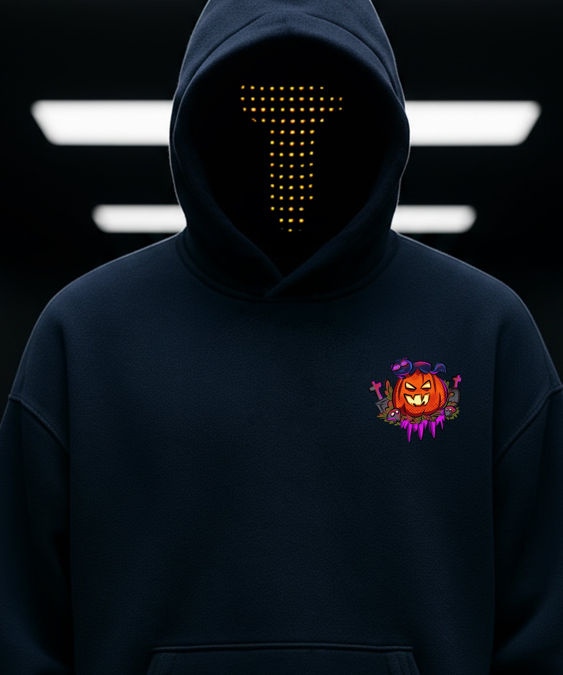 Halloween Pumpkin Hoody - Spooky and Stylish! - TeeHive