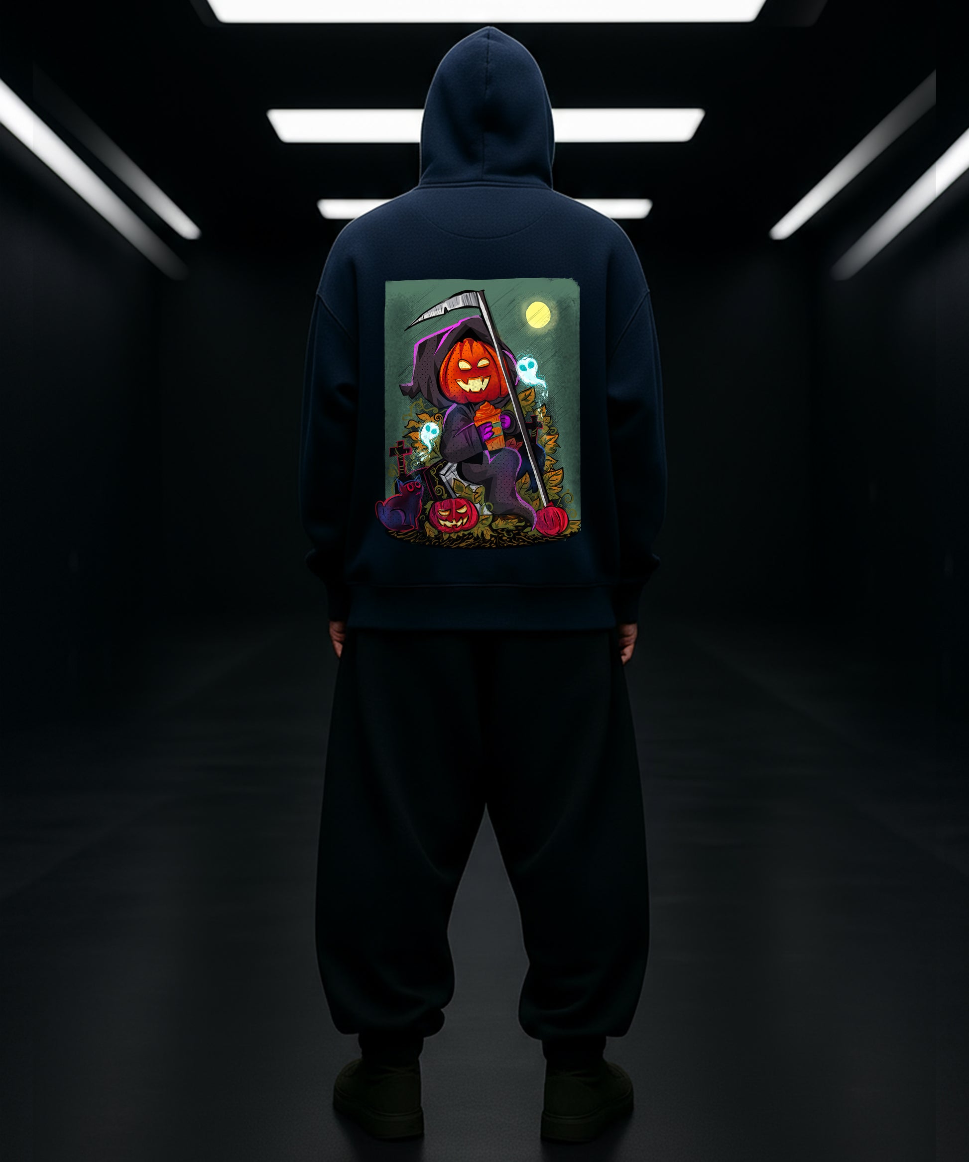 Halloween Pumpkin Hoody - Spooky and Stylish! - TeeHive