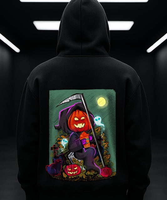 Halloween Pumpkin Hoody - Spooky and Stylish! - TeeHive