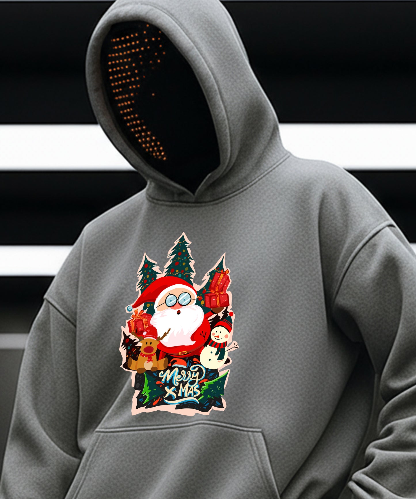 Christmas Festive Premium Printed Hoodie