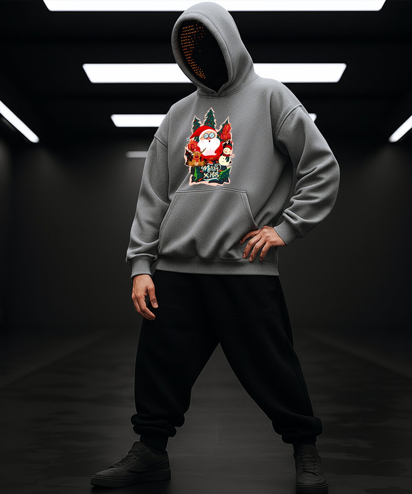 Christmas Festive Premium Printed Hoodie