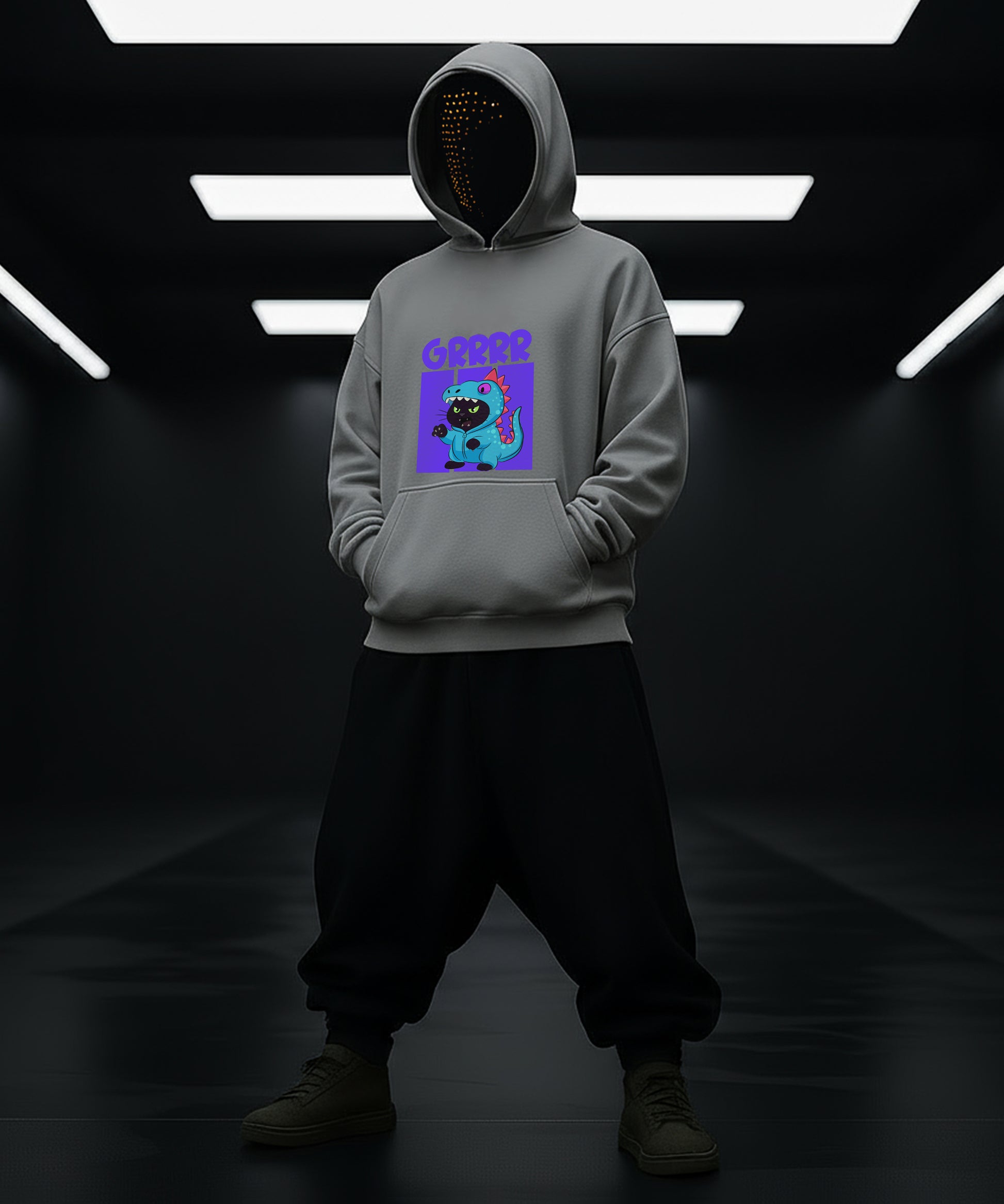 Dino Fun Adult Hoody - Roar in Style! - TeeHive