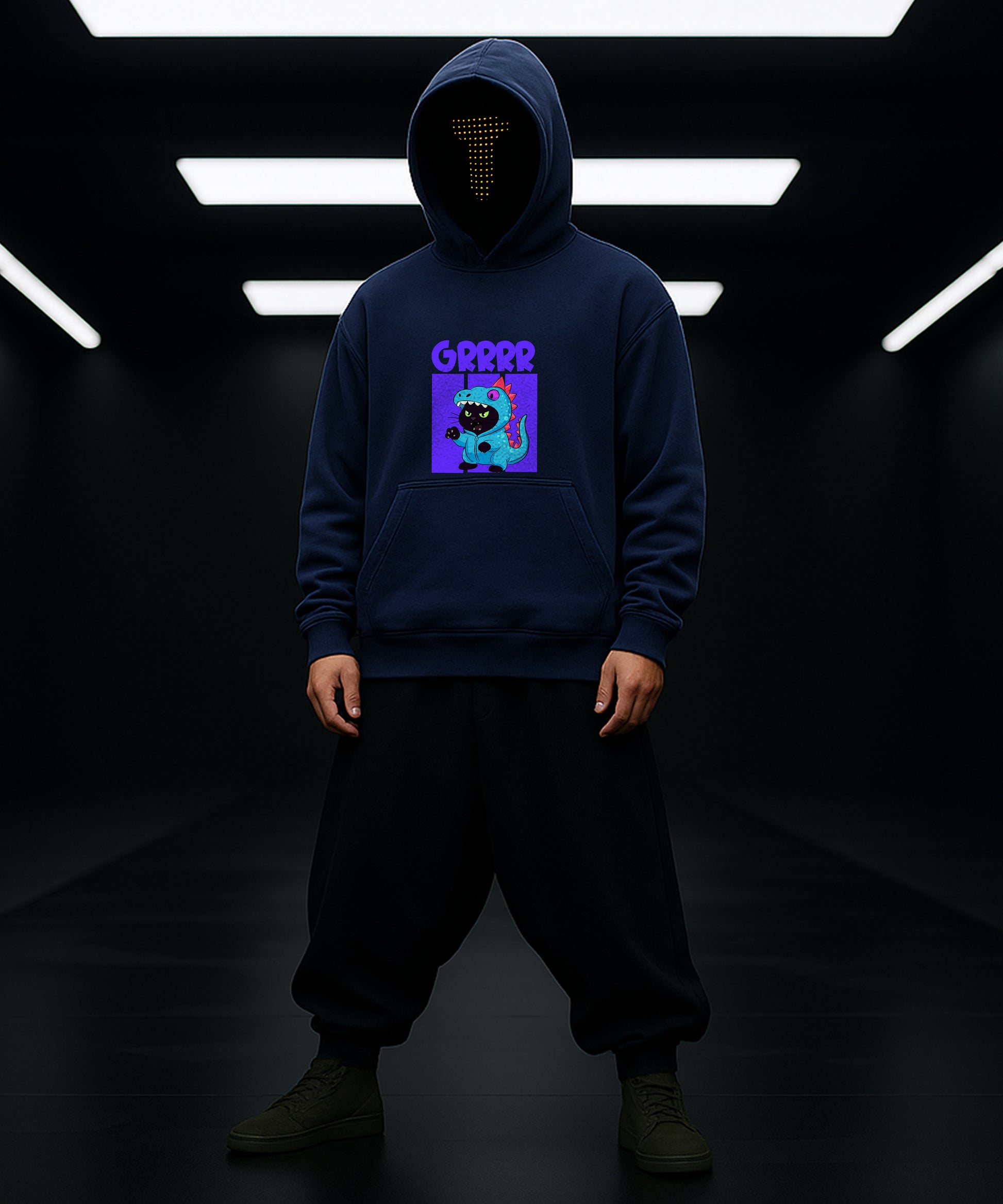Dino Fun Adult Hoody - Roar in Style! - TeeHive