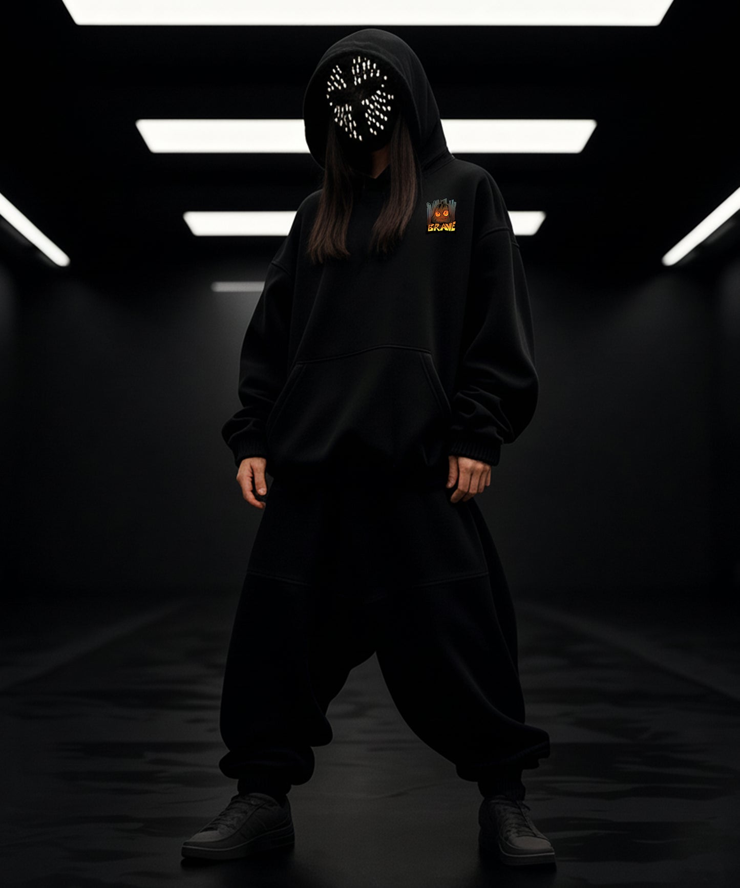 Halloween Special Hoody - Brave and Spooky - TeeHive